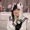 Black and white lolita wig yv42542