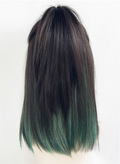 Green Highlighted Wolftail Wig YV47137
