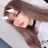 Harajuku Lolita long roll air bangs wig YV40116