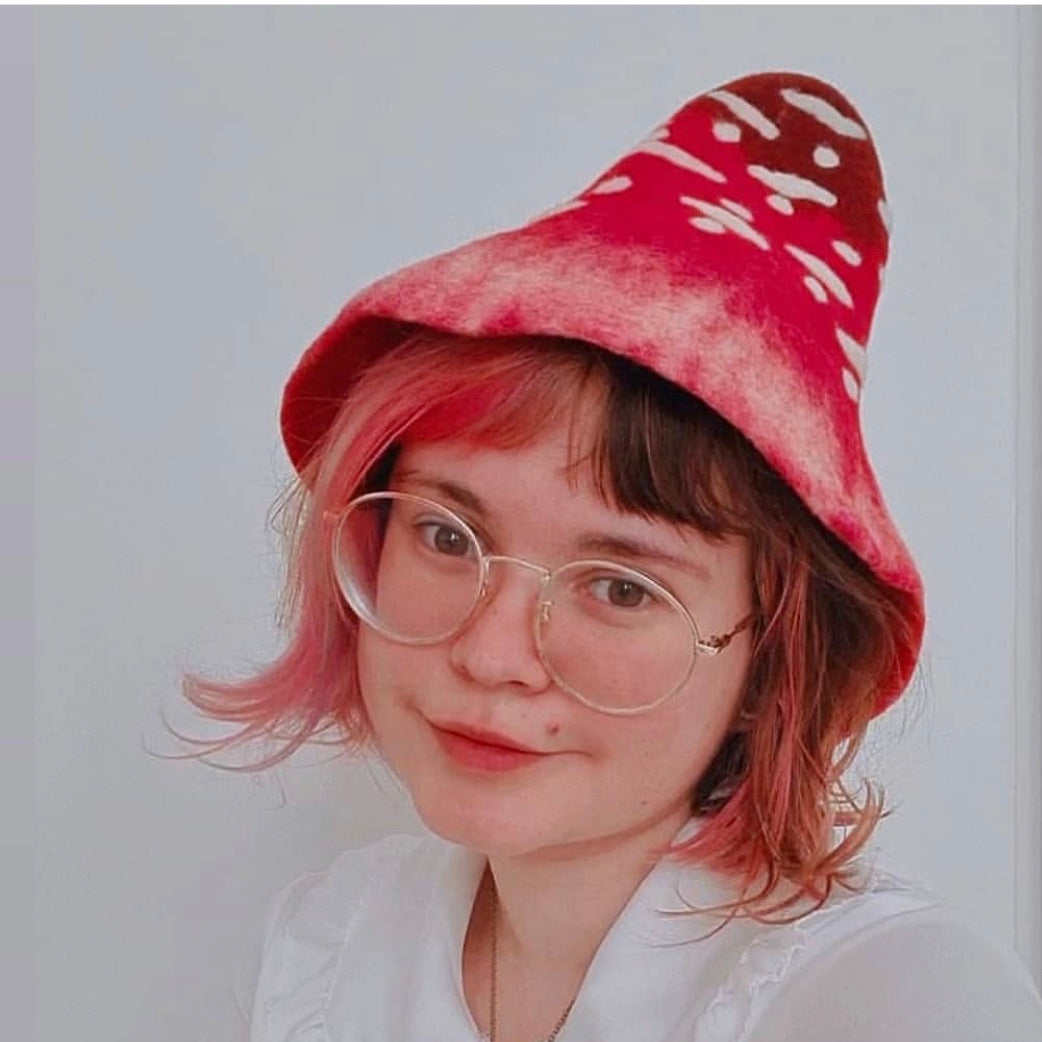 Review for Cute mushroom red beret yv42597