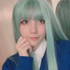 Review For Lolita Green Long Straight Wig Yv42080