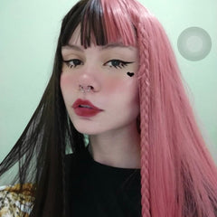 Review for Lolita two-color long straight wig yv42090