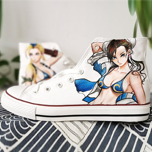 The King of Fighters Hand-Painted Shoes yv42656
