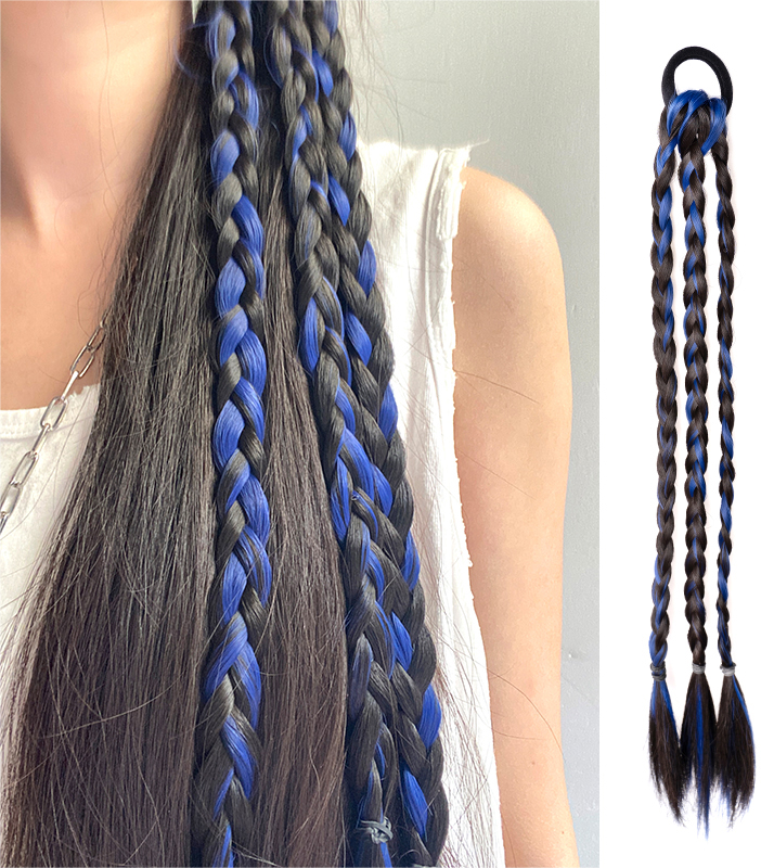 Highlighted long braids (two pieces) YV47135