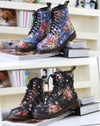 Floral Martin boots YV2028
