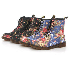 Floral Martin boots YV2028