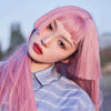 Pink lolita big waves Ji Fa wig YV42739