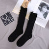 Knitted hole beggar socks yv31187
