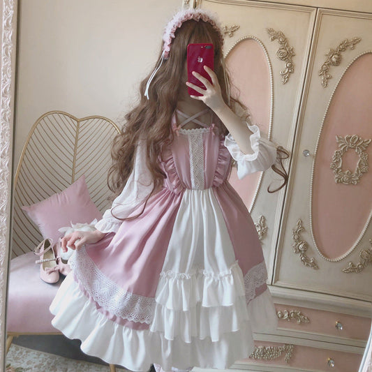 Soft girl cute lolita skirt YV47160