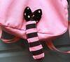Pink/Black/Grey Kawaii Neko Cat Backpack With Tail  YV16056