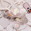 Small winged canvas shoes YV42786