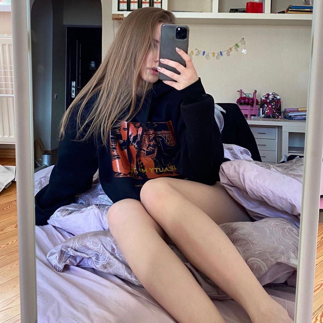 Review for Ulzzang Letter Hoodie YV41035