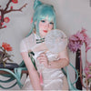 Review for Hatsune Miku cosplay mint green wig YV43450