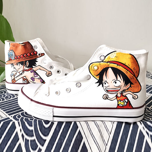ONE PIECE hand-painted shoes yv42663