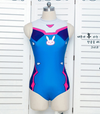 D.VA Blue Cartoon One-Piece Swimwear  YV1303