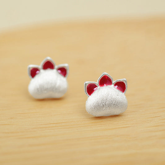 Cute cat claw earrings YV43629
