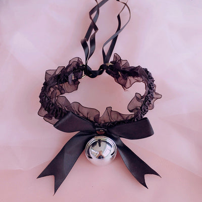 Jfashion bells bow tie necklace YV43821