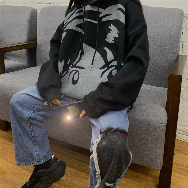 Harajuku cartoon sweater yv42837 – Youvimi