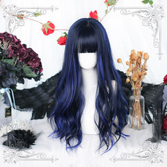 Lolita Highlighted Long Curly Wig yv30694