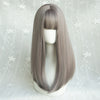 Cute air bangs wig YV40703