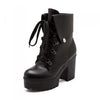 Lolita Cosplay Martin Boots (Size 39) yv0207