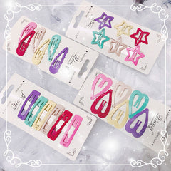 Candy color hairpin (6 pcs) YV43782