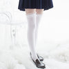 College style lace over-knee socks YV44497