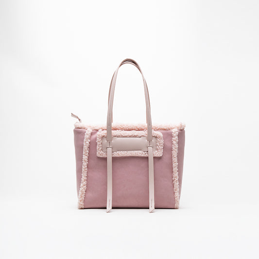 Cute pink plush bag YV40885