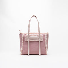 Cute pink plush bag YV40885