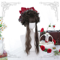 Daily Lolita Bangs Curly Hair yv43382