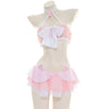 Cute bow cat maid suit yv30544