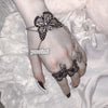 Vintage Butterfly Ring Siamese Bracelet yv42082