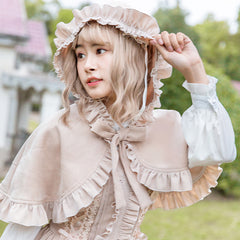 Review for Japanese lolita cloak shawl YV40800 main image 1