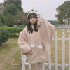 Japanese cute plush coat yv40687