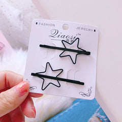 Love five-pointed star hairpin YV41120