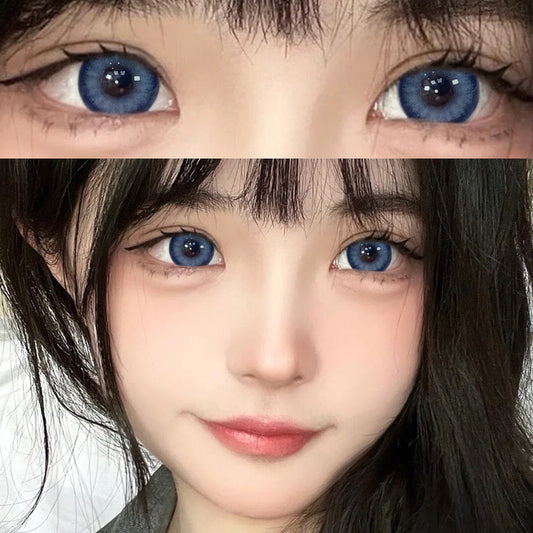 blue contact lenses (two pieces) yv31088