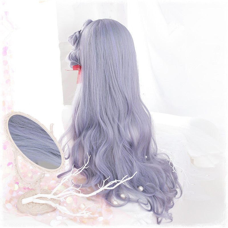REVIEW FOR LOLITA GREY LONG ROLL WIG YV40911 main image 1