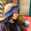 Vintage rabbit fur hat yv31385