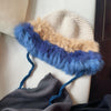 Vintage rabbit fur hat yv31385