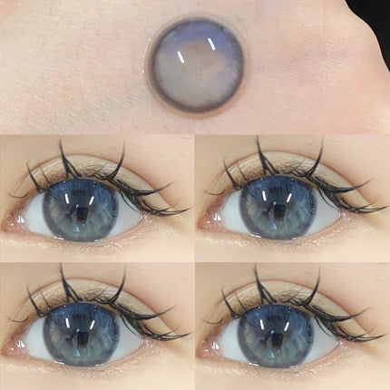blue contact lenses (two pieces) yv30861