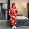 Japanese flower kimono dress yv30832