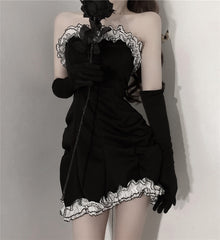 Cute lace dress suit yv30416