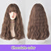 White gold mid-length wig YV43428