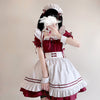 Lolita Red maid outfit YV44404