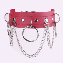Punk big ring collar YV43771