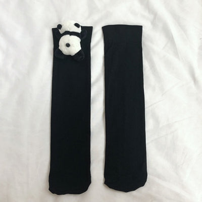 Japanese cute panda calf socks yv42559