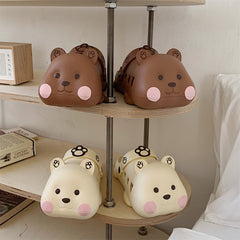 Cute bear slippers yv30978