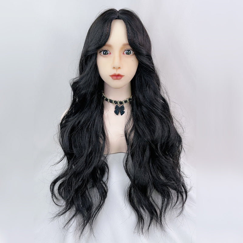 lolita mid-point black wig yv30357