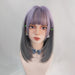 Review for Harajuku style purple gray wig yv43181 main image 1