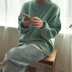 Korean fashion loose sweater yv42524